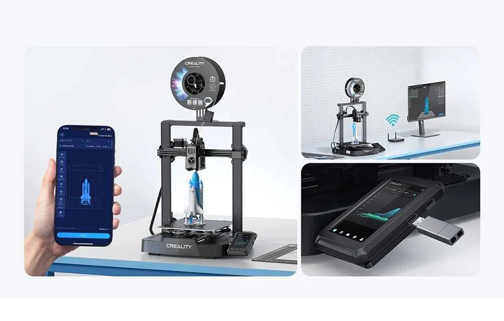 Creality Ender-3 V3 KE 3D spausdintuvas