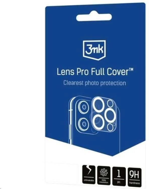 Apsauginis stiklas telefono kamerai Apple iPhone 14 Pro / 14 Pro Max 3MK Lens Protection Pro Full Cover
