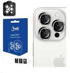 Apsauginis stikliukas kamerai 3mk Lens Pro Apple iPhone 13 Pro/13 Pro Max sidabrinis