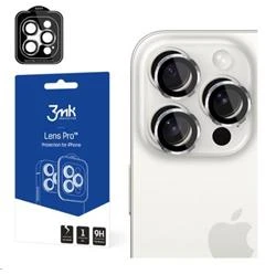 Apsauginis stikliukas kamerai 3mk Lens Pro Apple iPhone 15 sidabrinis