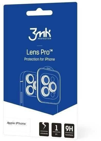 Apsauginis stikliukas kamerai 3mk Lens Pro Apple iPhone 13/13 Mini sidabrinis