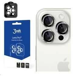 Apsauginis stikliukas kamerai 3mk Lens Pro Apple iPhone 15 sidabrinis