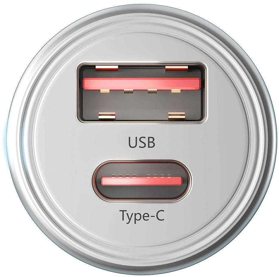 3MK Hyper automobilinis įkroviklis 45W automobilinis įkroviklis 1xUSB-A + 1xUSB-C