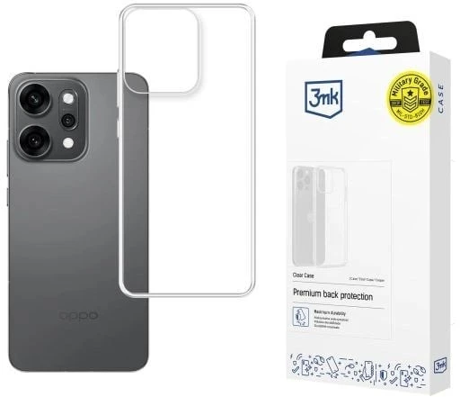3Mk apsauginis 3mk skaidrus dėklas Oppo Reno 14 Pro - permatomas