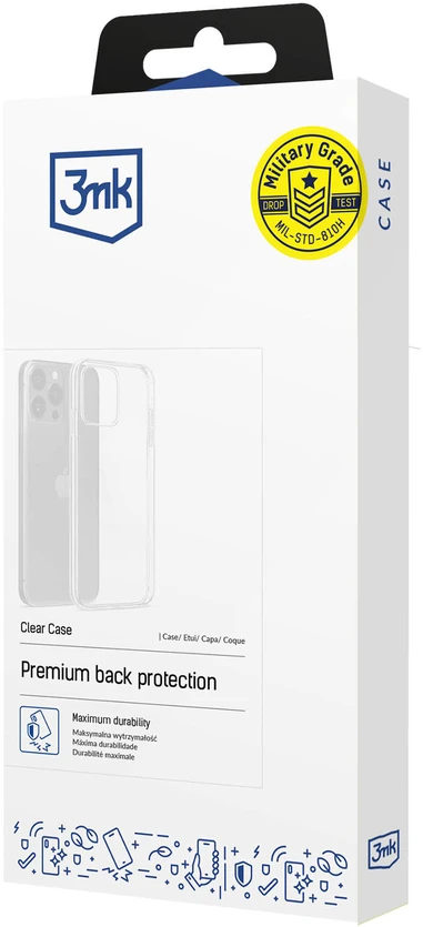 3Mk apsauga Redmi Note 15 Pro 4G - 3mk skaidrus dėklas