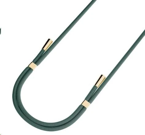 3MK EasyClip Dark Žalias (auksinis) Phone Lanyard