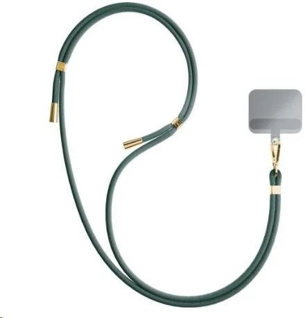 3MK EasyClip Dark Žalias (auksinis) Phone Lanyard