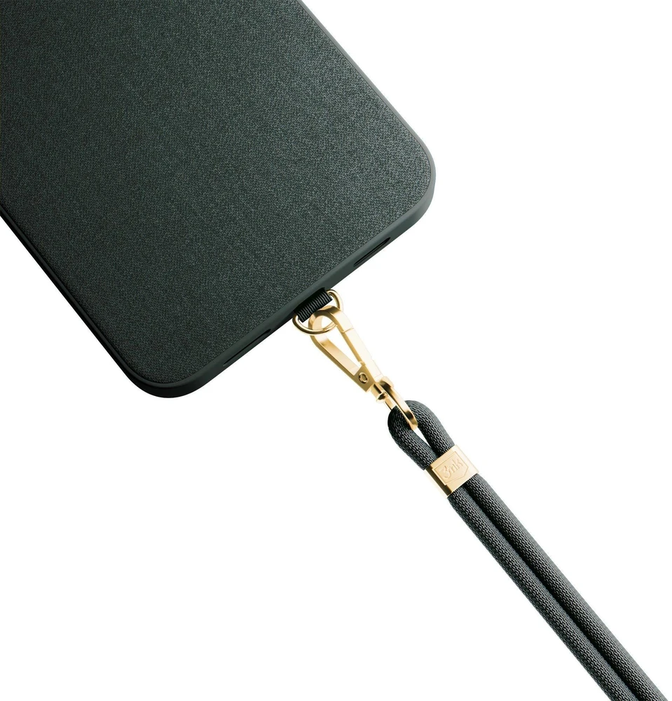 3MK EasyClip Elite Evergreen (auksinis) virvelė telefonui