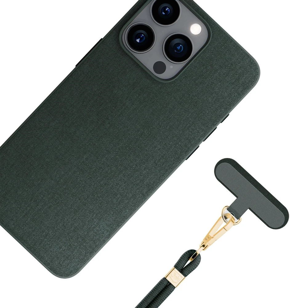 3MK EasyClip Elite Evergreen (auksinis) virvelė telefonui