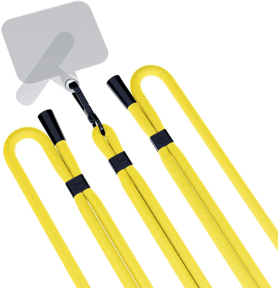 Išmanusis telefonas Lanyard 3mk EasyClip - geltonos spalvos