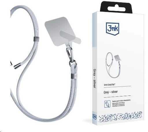 3MK EasyClip Pilkas (sidabrinis) virvelė telefonui