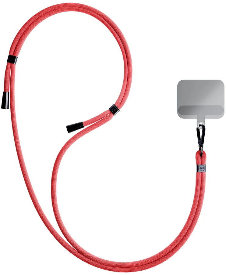 Dėklas Išmanusis telefonas Lanyard 3mk EasyClip - Raudona