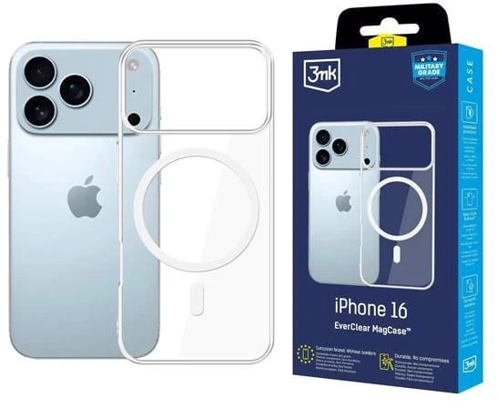 Dėklas 3MK EverClear MagDėklas do Apple iPhone 17 Pro Max