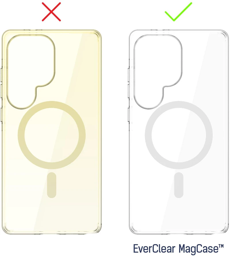 Dėklas 3mk ochranný kryt EverClear MagCase pro Samsung Galaxy S26 Ultra