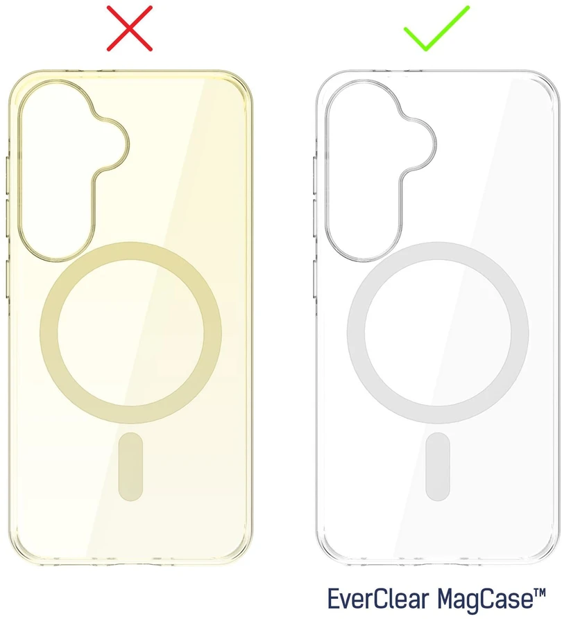 Dėklas 3mk ochranný kryt EverClear MagCase pro Samsung Galaxy S26