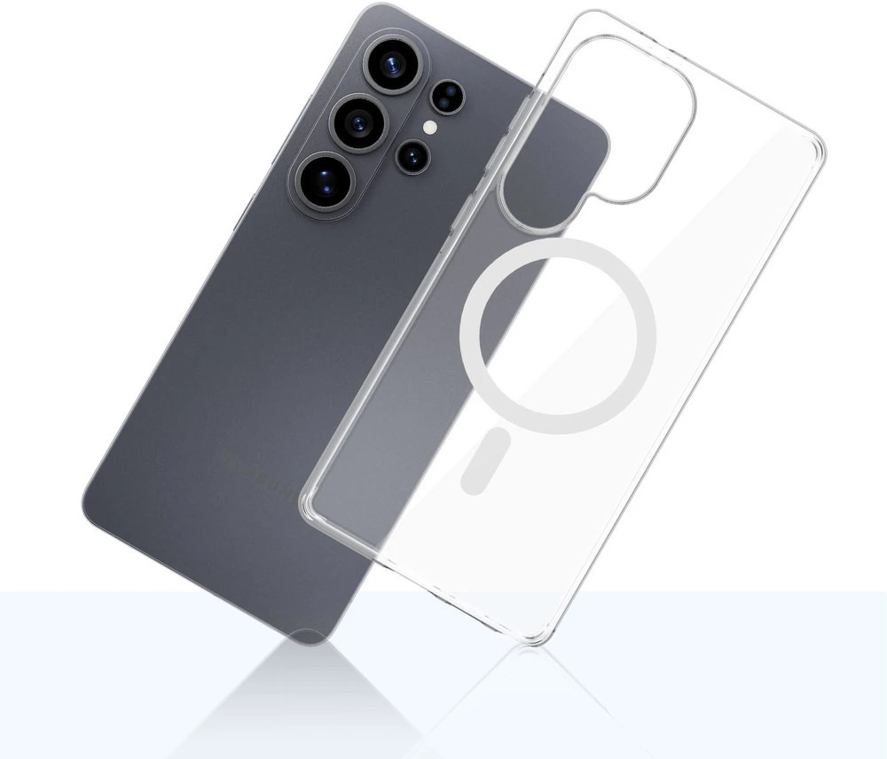 Dėklas 3mk ochranný kryt EverClear MagCase pro Samsung Galaxy S26 Ultra