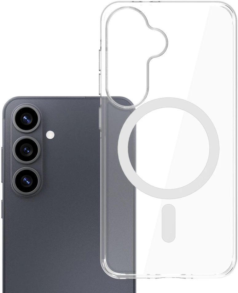 Dėklas 3mk ochranný kryt EverClear MagCase pro Samsung Galaxy S26