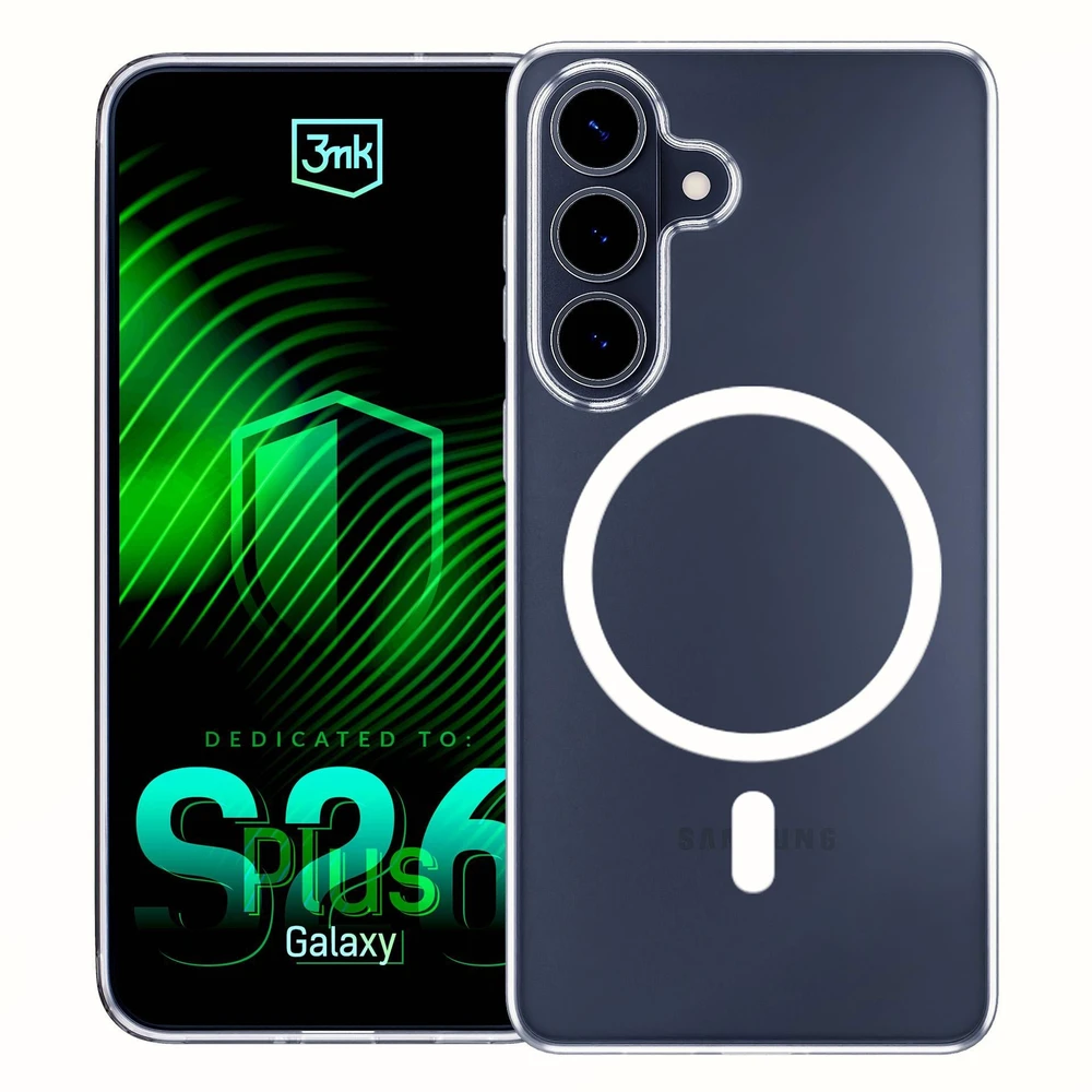 Dėklas 3mk ochranný kryt EverClear MagCase pro Samsung Galaxy S26+