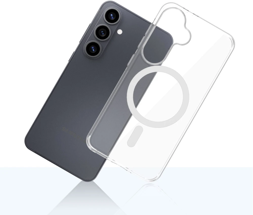 Dėklas 3mk ochranný kryt EverClear MagCase pro Samsung Galaxy S26