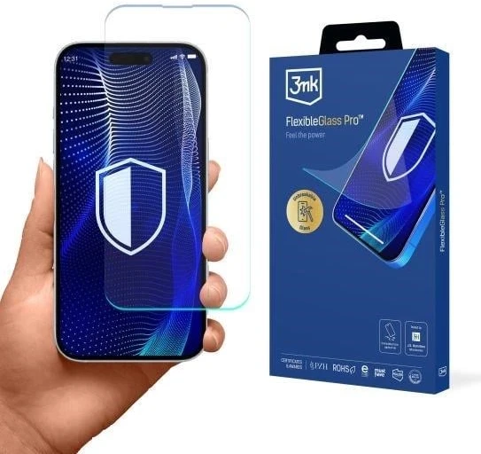 3Mk Protection 3mk FlexibleGlass Pro v2.0 hibridinis stiklas, skirtas iPhone 17 Air