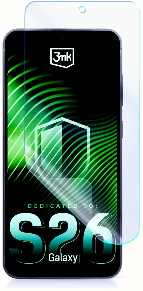 3MK „FlexibleGlass Hybrid Glass“ dėklas „Samsung Galaxy S26“