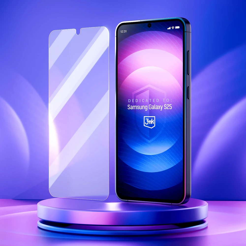 3MK „FlexibleGlass“ hibridinis stiklinis sijonas „Samsung Galaxy S25“