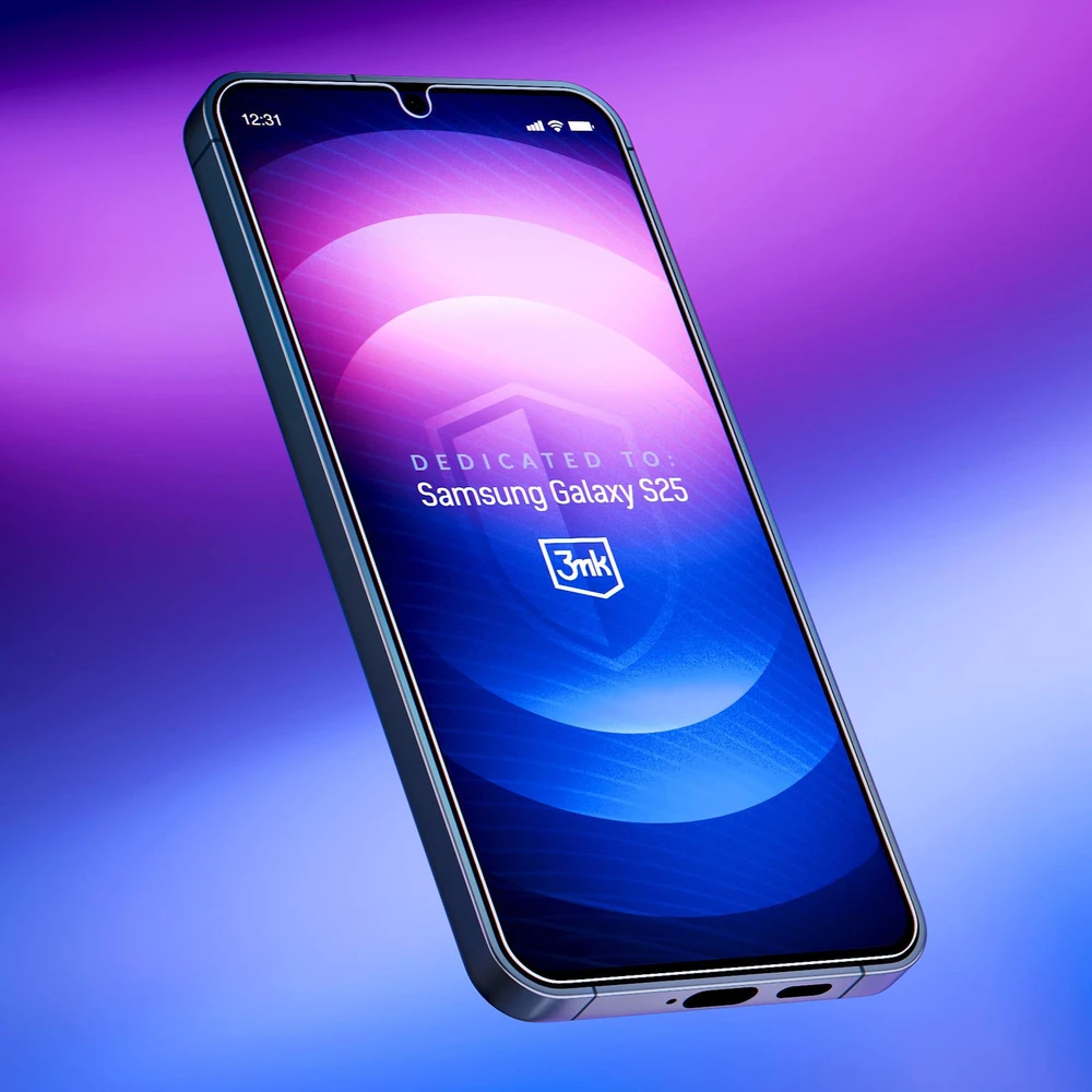 3MK „FlexibleGlass“ hibridinis stiklinis sijonas „Samsung Galaxy S25“