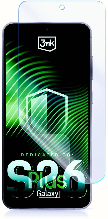 3MK „FlexibleGlass Hybrid Glass“ dėklas „Samsung Galaxy S26+“