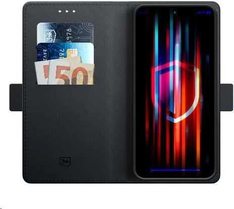 3MK Wallet Apple iPhone 15 Plus 6.7" dėklas telefonui juodos spalvos