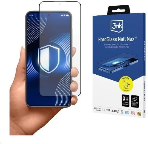 Apsauginis stiklas 3mk HardGlass Matt Max Apple iPhone 16