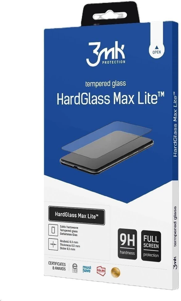 3Mk apsauga Redmi Note 14 Pro 4G/5G /Pro+ - 3mk HardGlass Max Lite Juodas