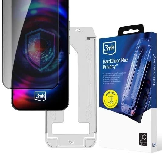 3MK Szkło prywatyzujące HardGlass Max Privacy do Samsung Galaxy S25 FE