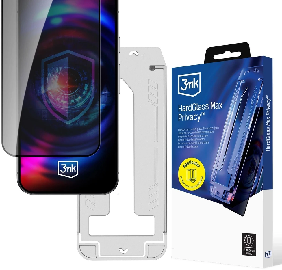 3Mk Protection 3mk kieto stiklo „Max Privacy“ ekrano apsauga, skirta „iPhone 13 / 13 Pro / 14 / 16E“