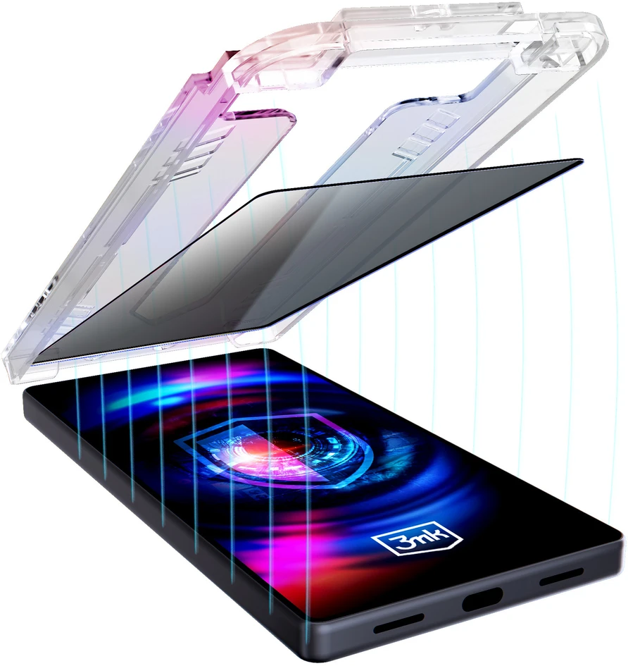 3mk HardGlass Max Privacy dėklas, skirtas „Samsung Galaxy S26 Ultra“