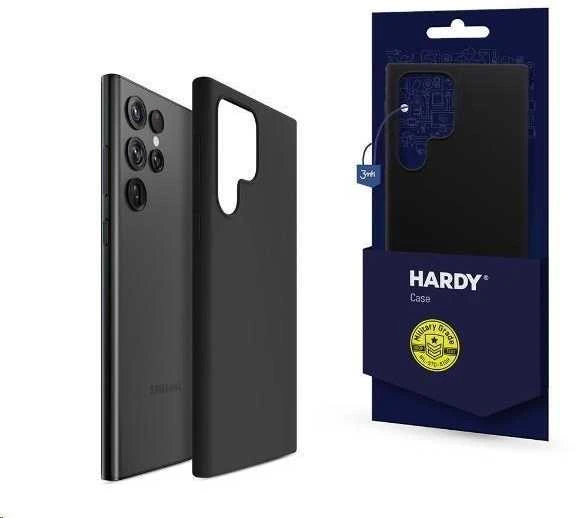 Dėklas Samsung Galaxy S25 – 3mk Hardy silikoninis „Android MagCase“ Juodas