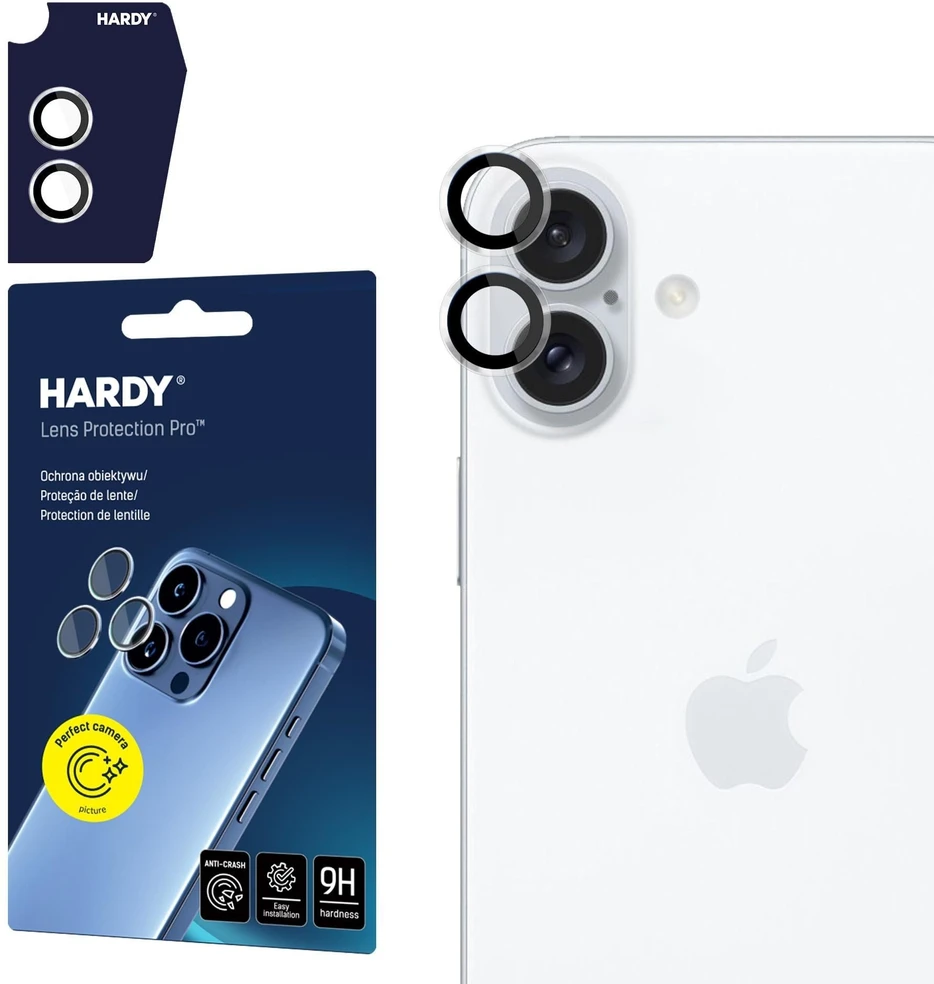 3mk Hardy Lens Protection Pro Kameros apsauga Apple iPhone 16 / 16 Plus