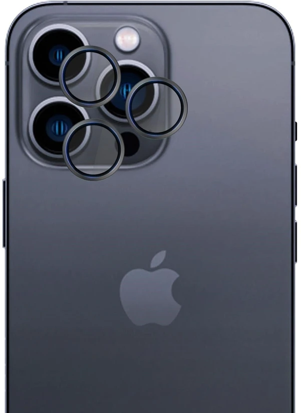 3mk Hardy Lens Protection Pro Kameros apsauga with Juodas Frame Apple iPhone 16 Pro / 16 Pro Max