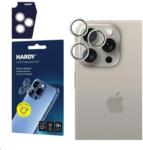 3mk HARDY Lens Protection Pro – Apple iPhone 15 Pro Max