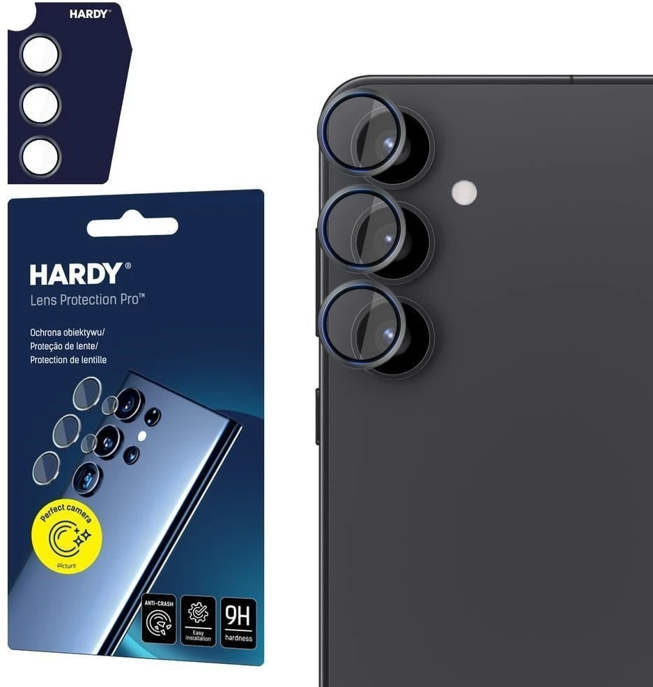 Dėklas 3mk HARDY objektyvo apsauga Pro Juodas pro Apple iPhone 16E