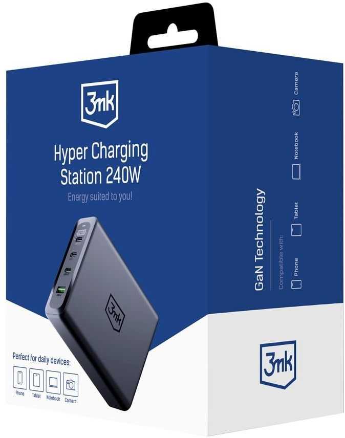 3mk Hyper įkrovimo stotis 240W