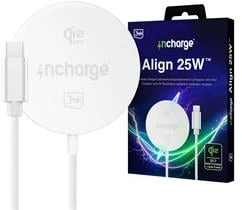 3Mk 3 mk įkroviklis „Align Qi2.2 25W“, skirtas „Apple Baltas“
