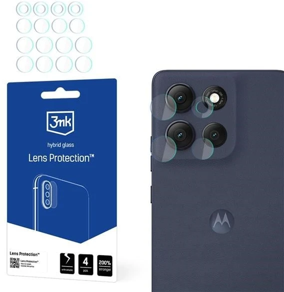 3Mk apsauga 3mk objektyvo apsauginis kameros stiklas, skirtas „Motorola Moto G86“ / „G86 Power“