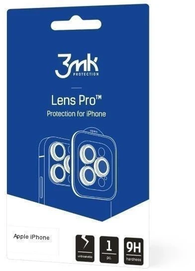 3MK Lens Protection Pro Apple iPhone 16/ 16 Plus Ocean Mėlyna