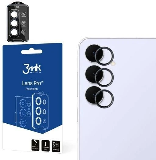 3mk objektyvo apsauga „Pro Juodas“ „Samsung Galaxy S25 FE“