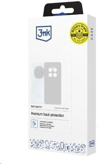 3Mk apsauga Redmi Note 15 Pro+ 5G - 3mk matinis dėklas Pro