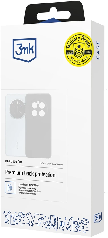 3Mk apsauga „Google Pixel 10A“ – 3mk matinis dėklas „Pro“