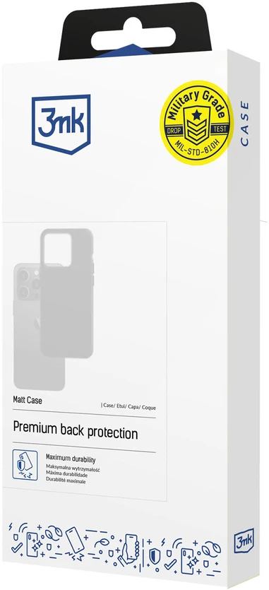 Dėklas 3mk Matt Case Samsung S947 S26 Plus juodas