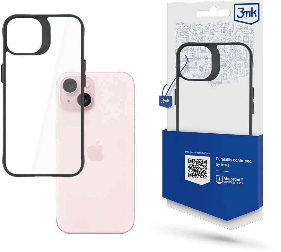 Dėklas 3mk Satin Armor Case+ Apple iPhone 15