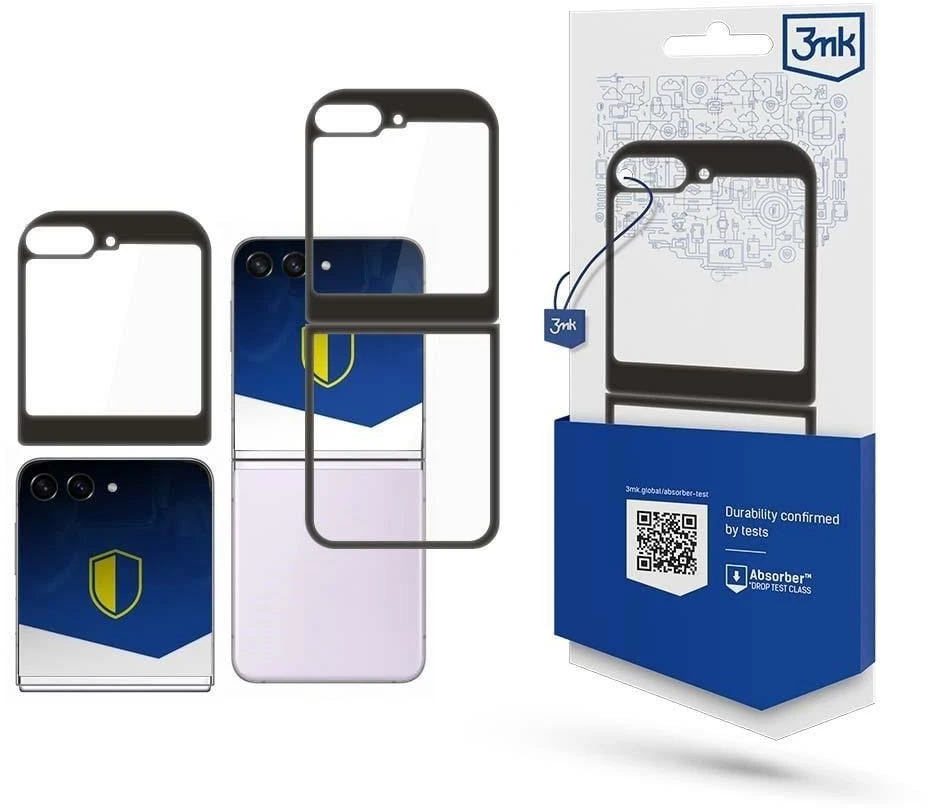 Dėklas 3MK Satin Armor Dėklas+ Flip skirtas Samsung Galaxy Z Flip7