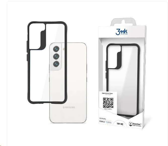 3mk Satin Armor Case+ Samsung Galaxy S24 - dėklas telefonui skaidrus